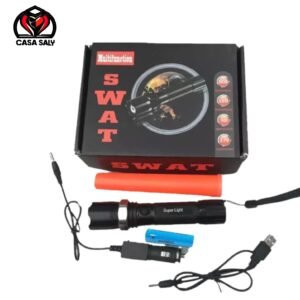 Linterna Tactica Swat Led Metálica