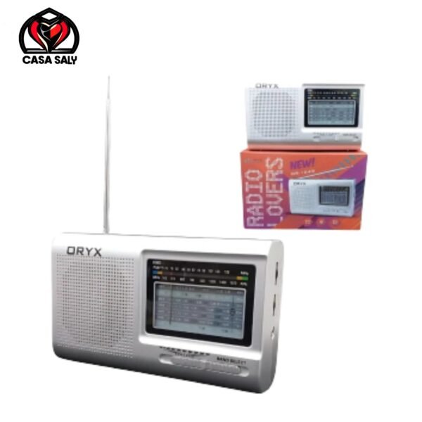 Radio Am Fm Portable Con Antena Alimentación Dual Oryx - Image 2