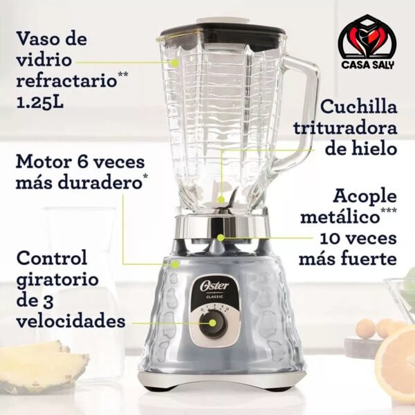 Licuadora Oster vidrio - Image 2