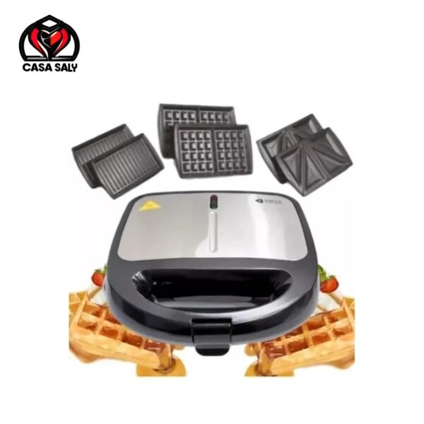 Sanwichera Electrica 3 En1 Waflera Tostadora Grill