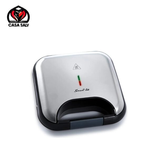 Sandwichera Acero Smart Tek SD1045 Eléctrica 3 Min Cocción