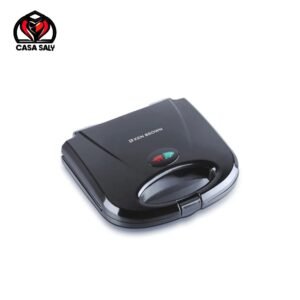 Sandwichera Electrica Antiadherente Ken Brown Negra Acero Negro SIN STOCK