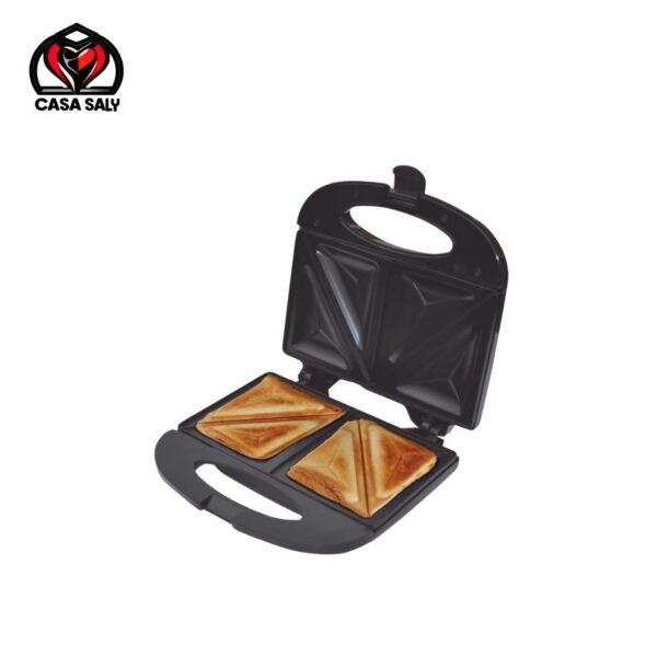 Sandwichera Electrica Antiadherente Ken Brown Negra Acero Negro SIN STOCK - Image 2