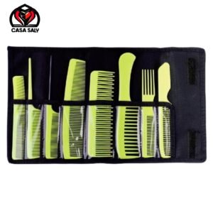 Set De Peines Peluqueria Profesional Eurostil Estuche X 8
