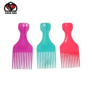 Peine Ahuecador Peineta Para Rulos Peinado Peluquería Afro