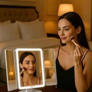 espejo maquillaje con luz led