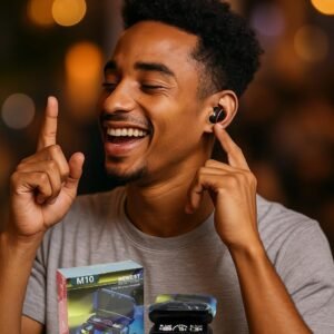 AURICULARES INALÁMBRICOS BLUETOOTH M10