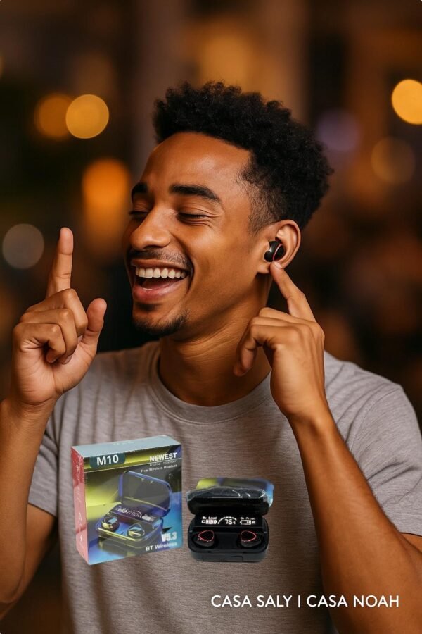 AURICULARES INALÁMBRICOS BLUETOOTH M10