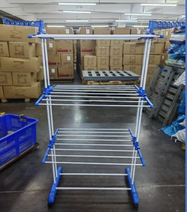 TENDER DE ROPA VERTICAL PLEGABLE CON RUEDA - Image 2