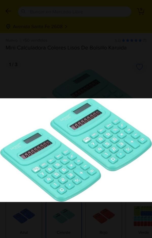 CALCULADORA MINI