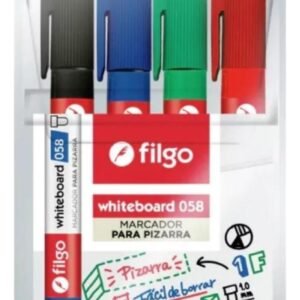 MARCADORES FILGO PERMANENTE X4