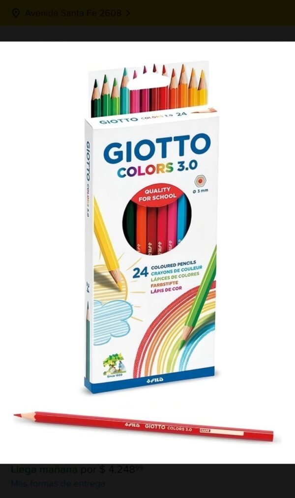 LAPICES DE COLORES GIOTTO