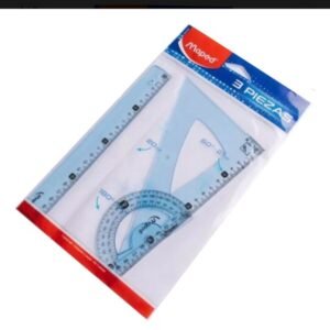 SET DE GEOMETRIA MAPED DE 4 PIEZAS