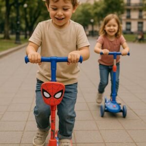 MONOPATIN CON LUZ HOMBRE ARAÑA
