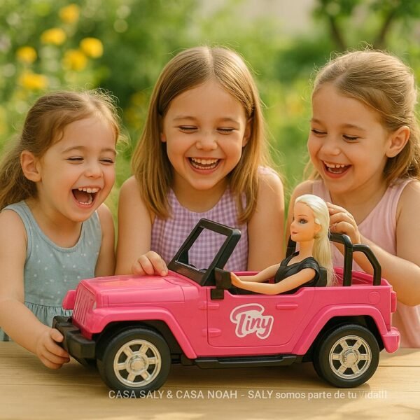 TINY JEEP CON MUÑECA