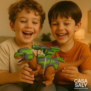 DINOSAURIO LANZA DARDOS CON SONIDO Y MOVIMIENTO