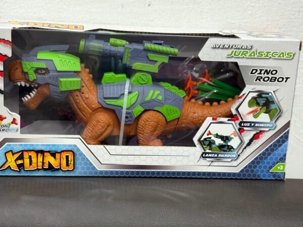 DINOSAURIO LANZA DARDOS CON SONIDO Y MOVIMIENTO - Image 2