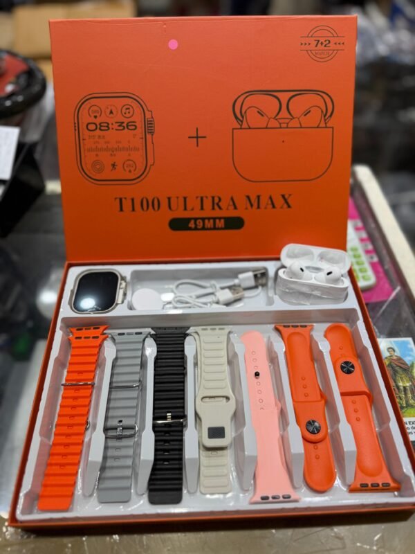SMARTWATCH T100 ULTRA MAX DE 49mm - Image 2