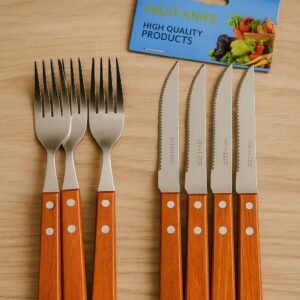 CUBIERTOS TENEDOR Y CUCHILLO